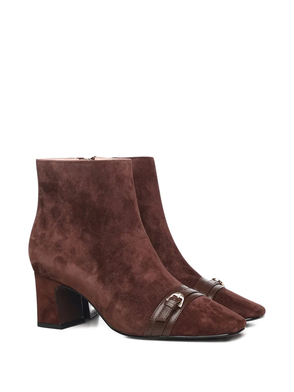 Coccinelle Buckle-strap Boots In Brown