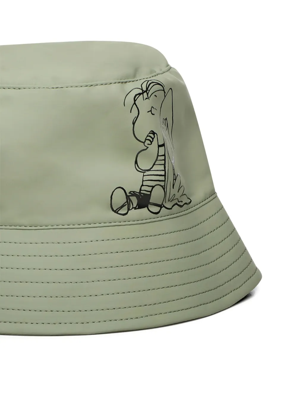 Coccinelle X Peanuts Cartoon-print Hat In Blue