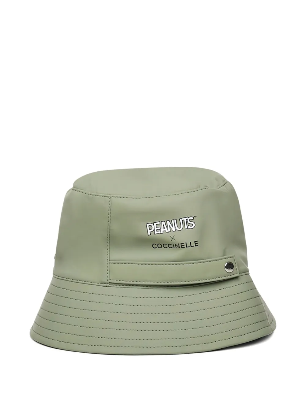 Coccinelle x Peanuts cartoon-print hat - Groen