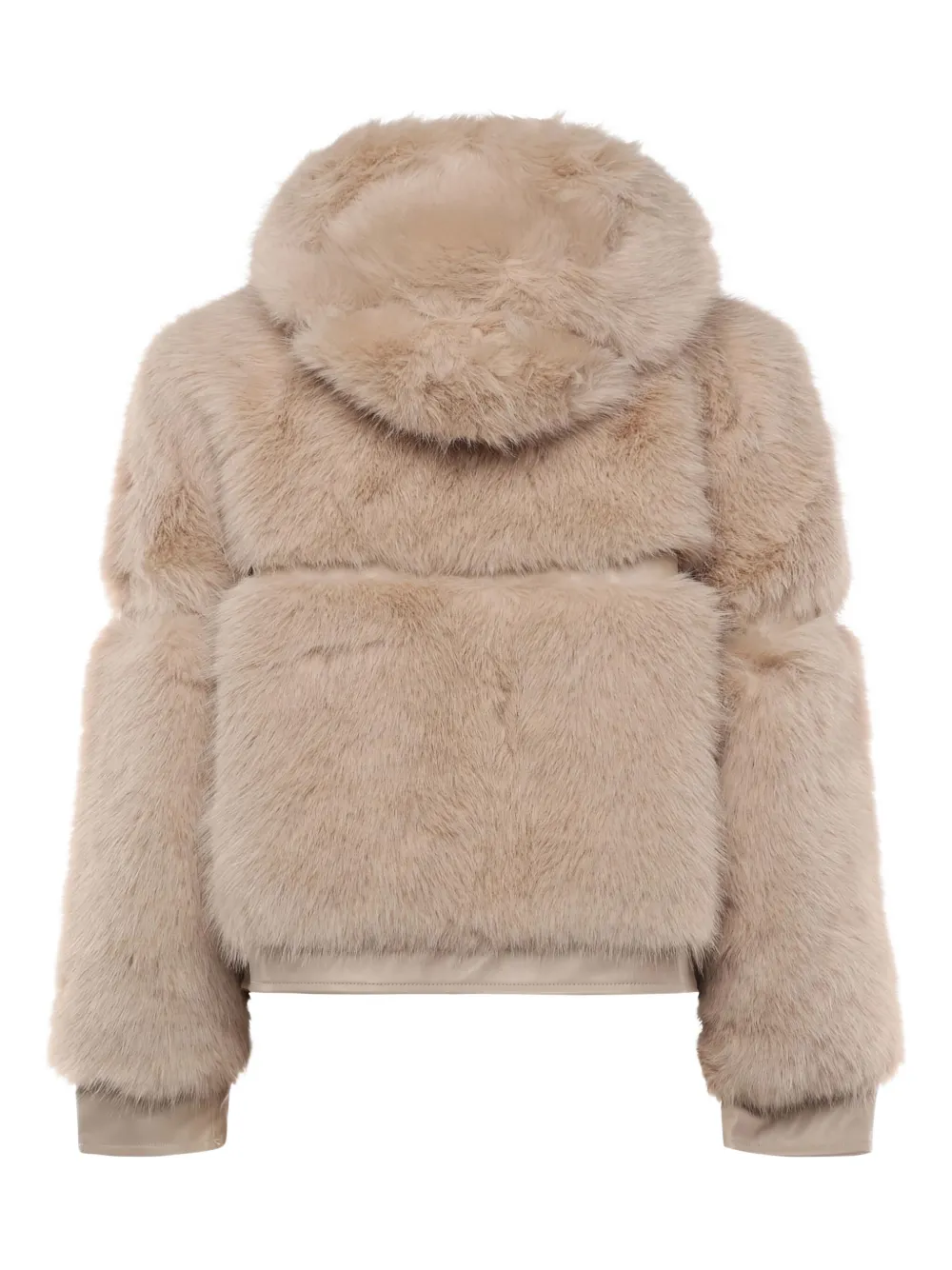 V73 Penny Hooded Jacket In Neutral