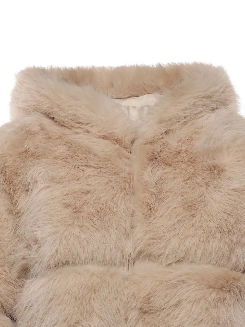 V73 Penny Hooded Jacket In Neutral