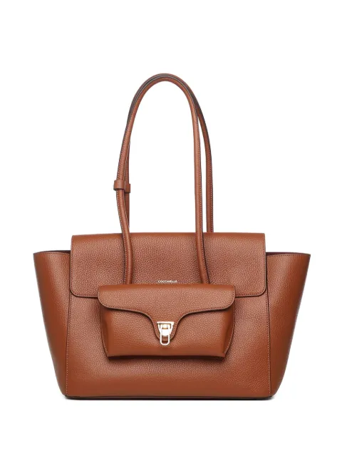 Coccinelle Double Beat leather tote bag