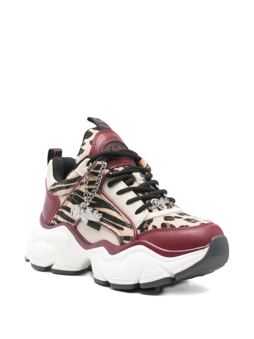 Buffalo Binary Glam animal-print sneakers | baskets basses | Image 2