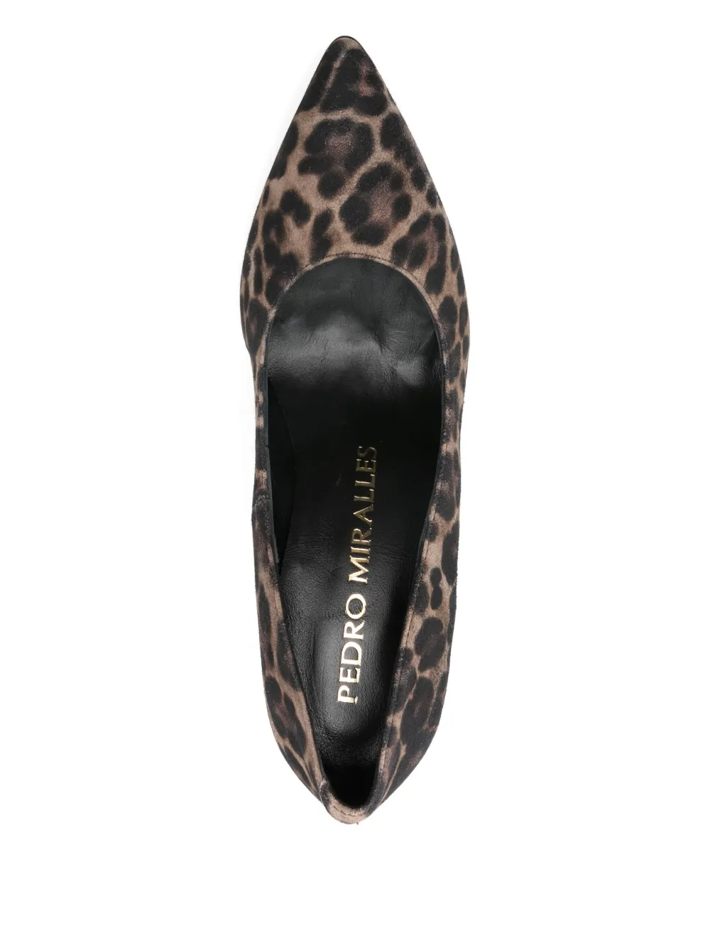 Pedro Miralles Pumps met luipaardprint Bruin