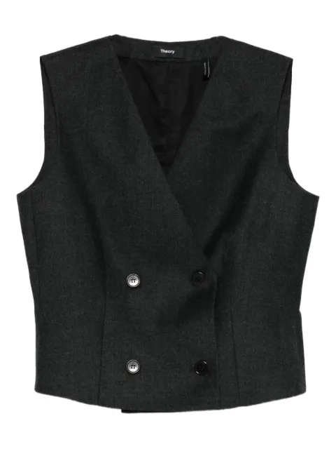 Theory double-breasted waistcoat