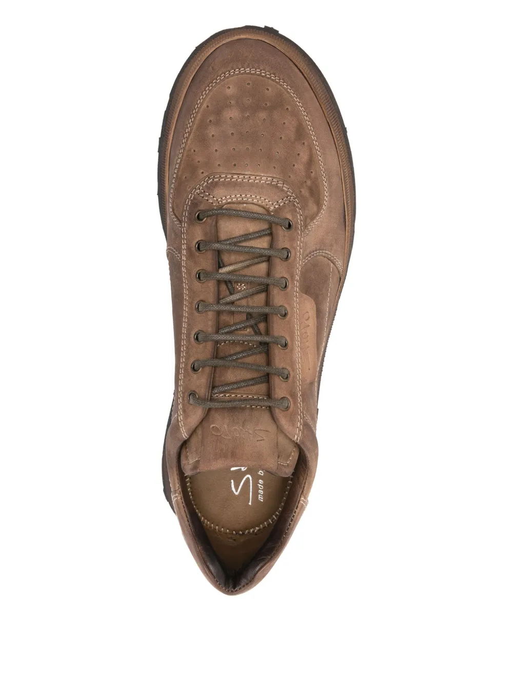 Shoto Suede Sneakers In Brown