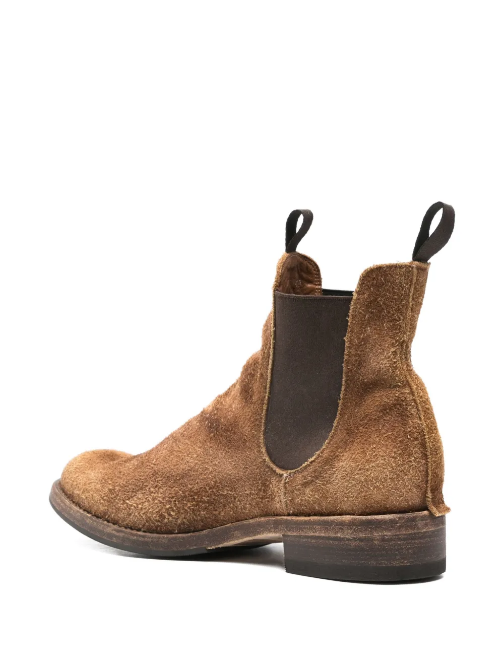 Shoto Suède Chelsea laarzen Bruin