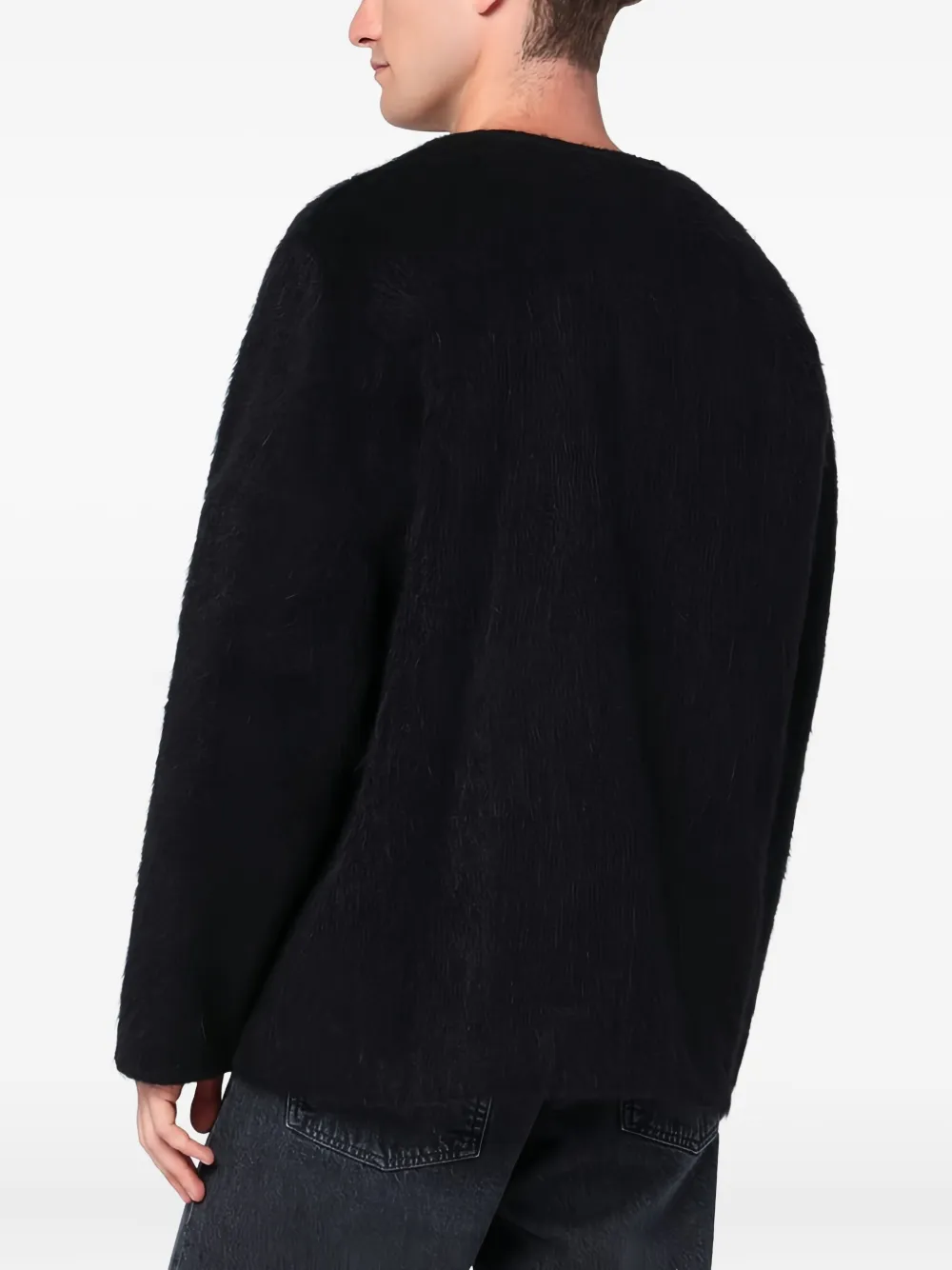 Our Legacy Buttoned Long-sleeves Cardigan In Black