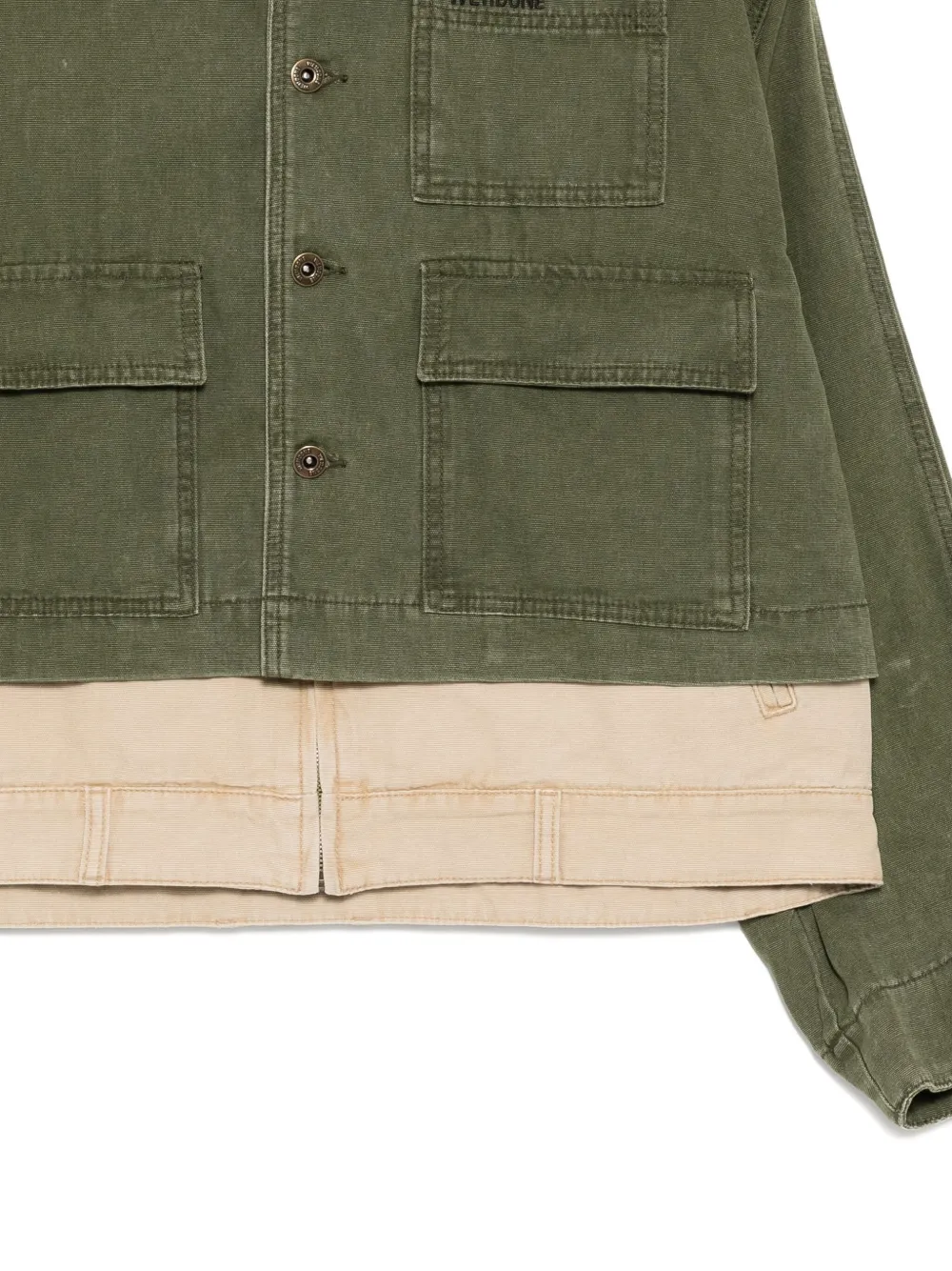 We11done Dubbel jack Groen