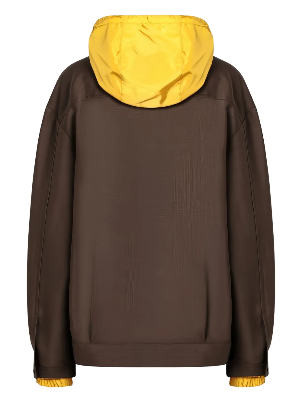 Miu Miu two-tone hooded jacket | Oversized Jackets | Image 2