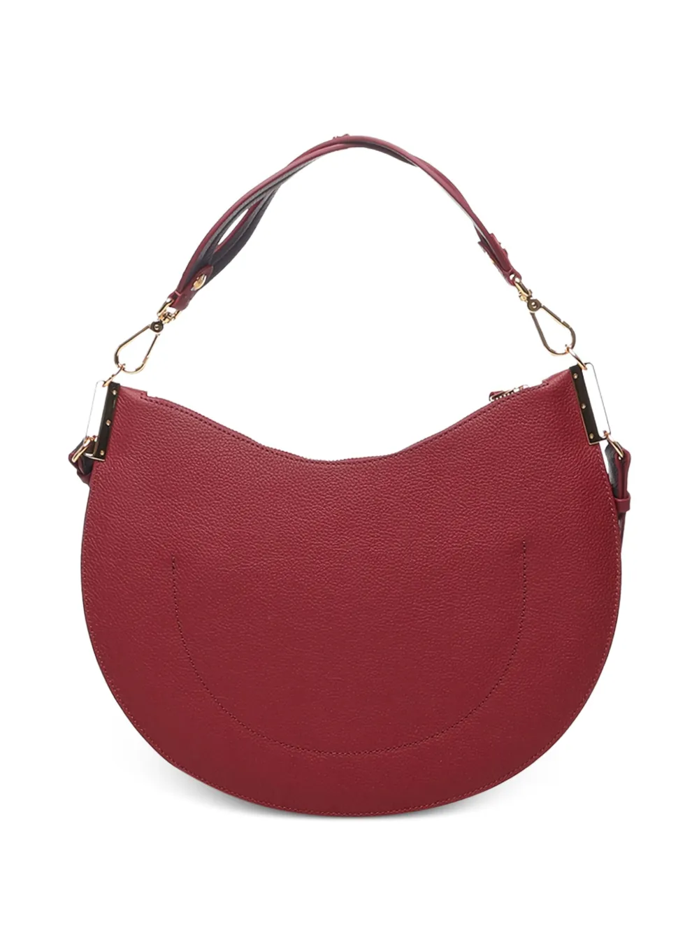 Coccinelle Medium Sunup leren schoudertas Rood