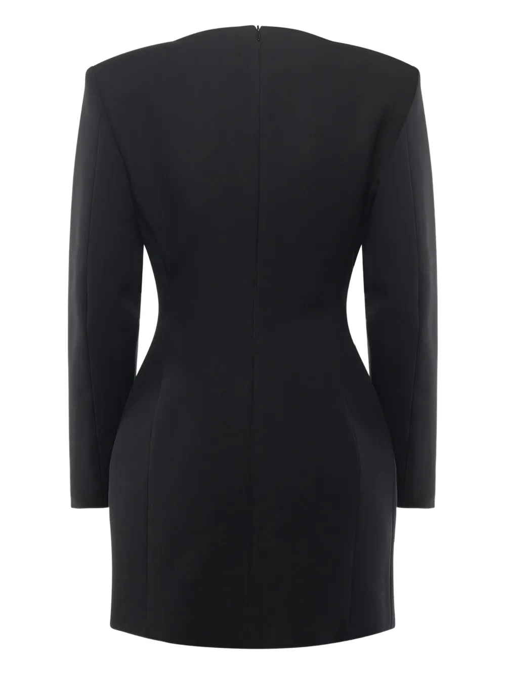 THE ANDAMANE plunge pocket dress - Zwart
