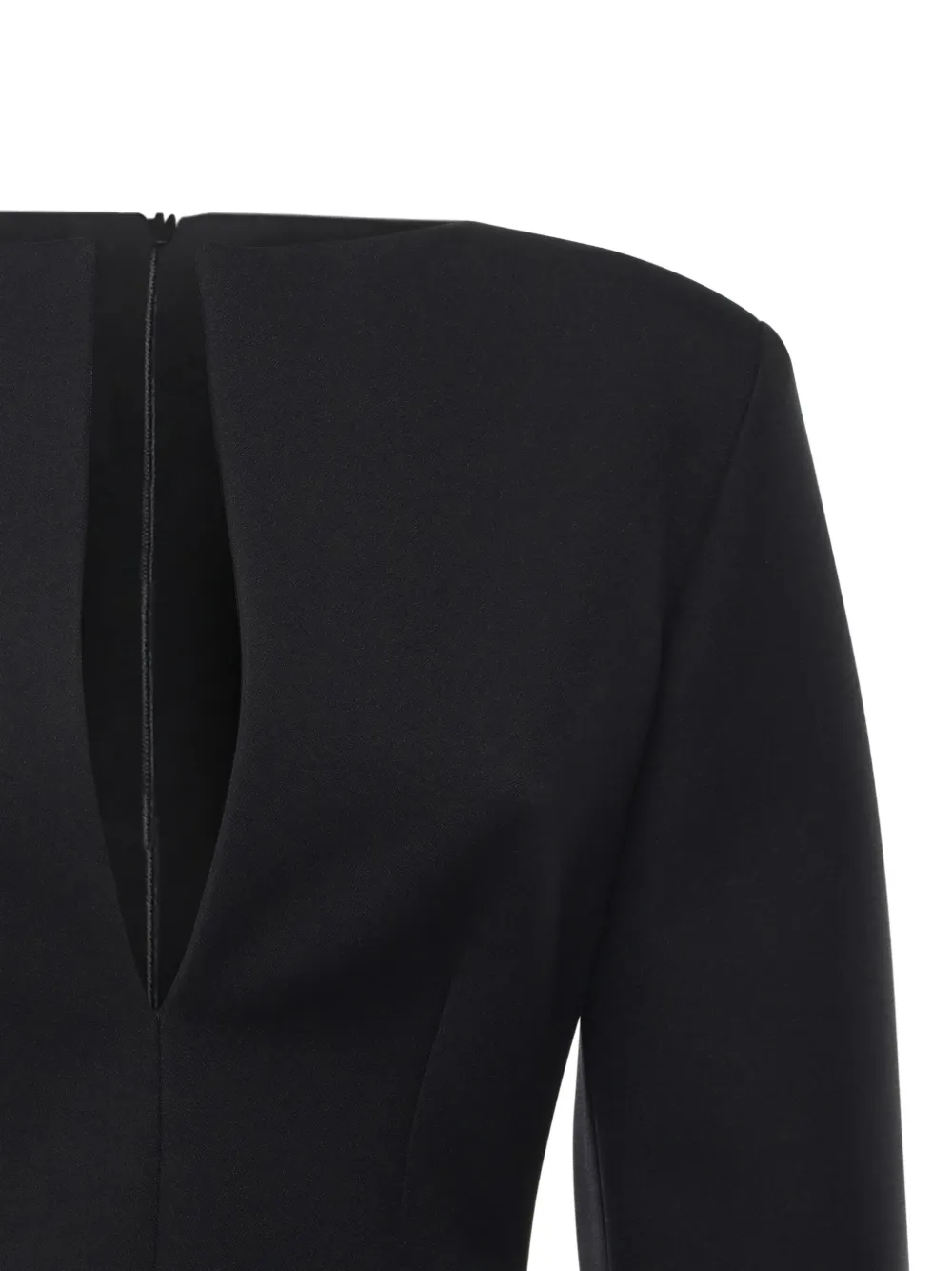The Andamane Plunge Pocket Dress In Black