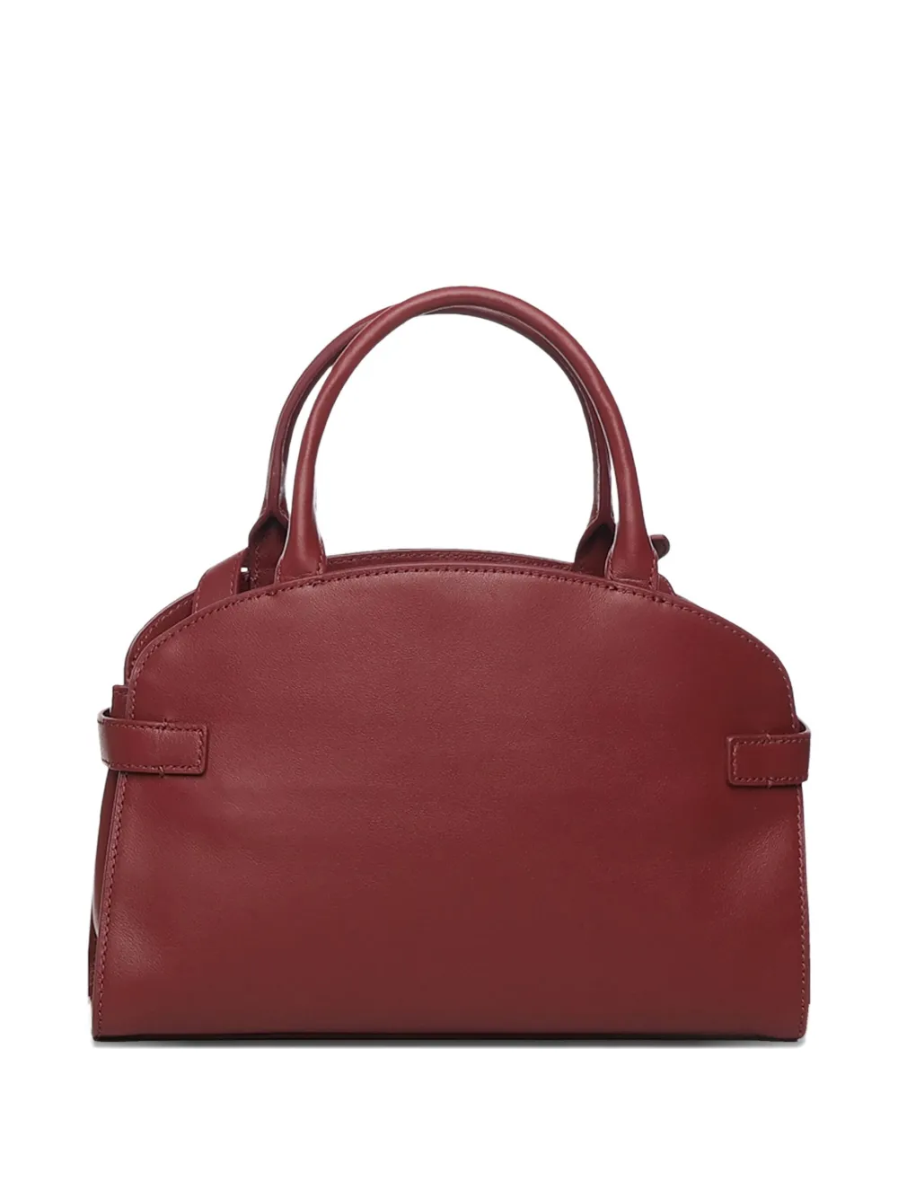 Coccinelle buckle strap shoulder bag - Rood