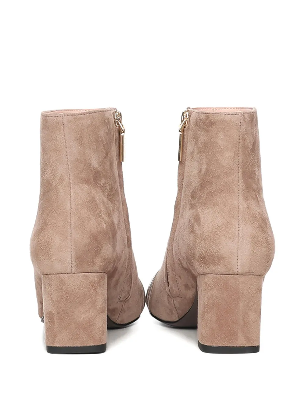 Coccinelle Nadja Suede Ankle Boots In Neutral