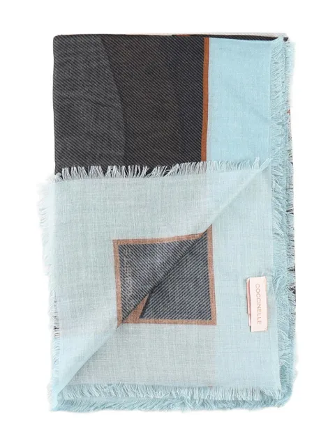 Coccinelle fringed shawl