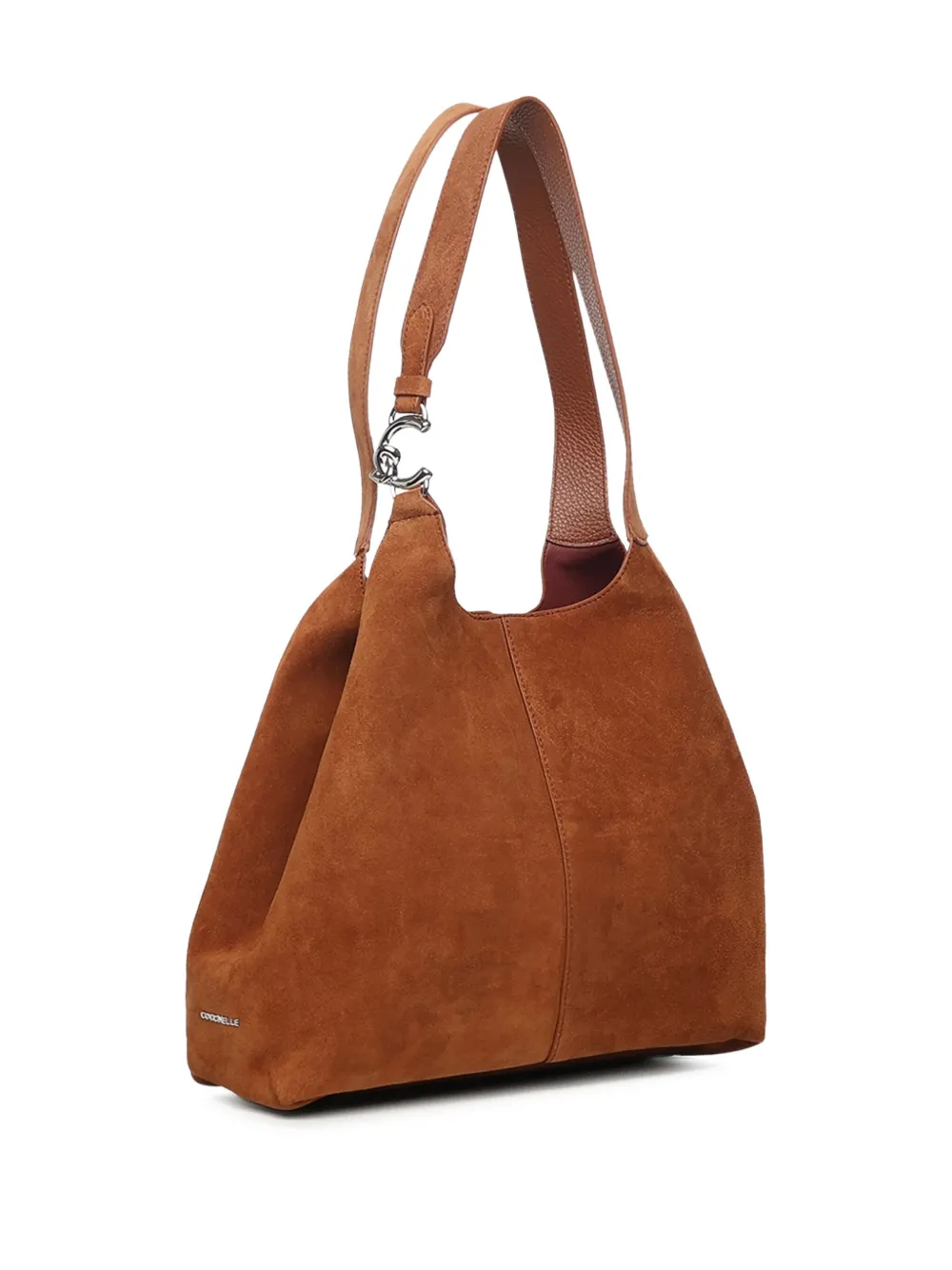 Coccinelle Shopper met ringdetail Bruin
