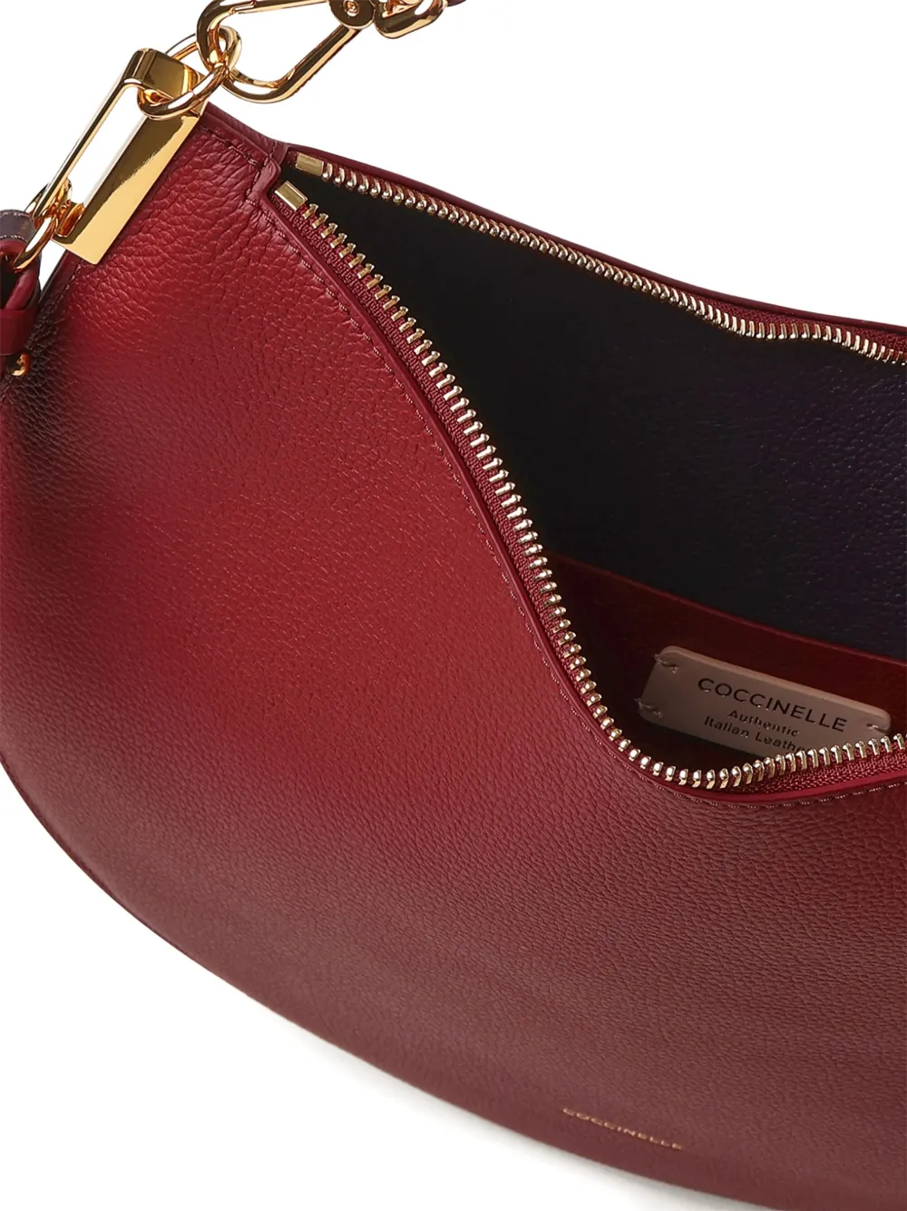 Coccinelle Leren schoudertas Rood