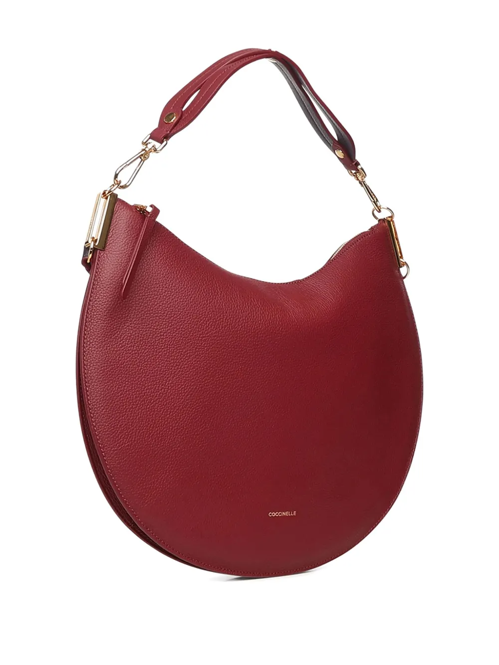 Coccinelle Leren schoudertas Rood