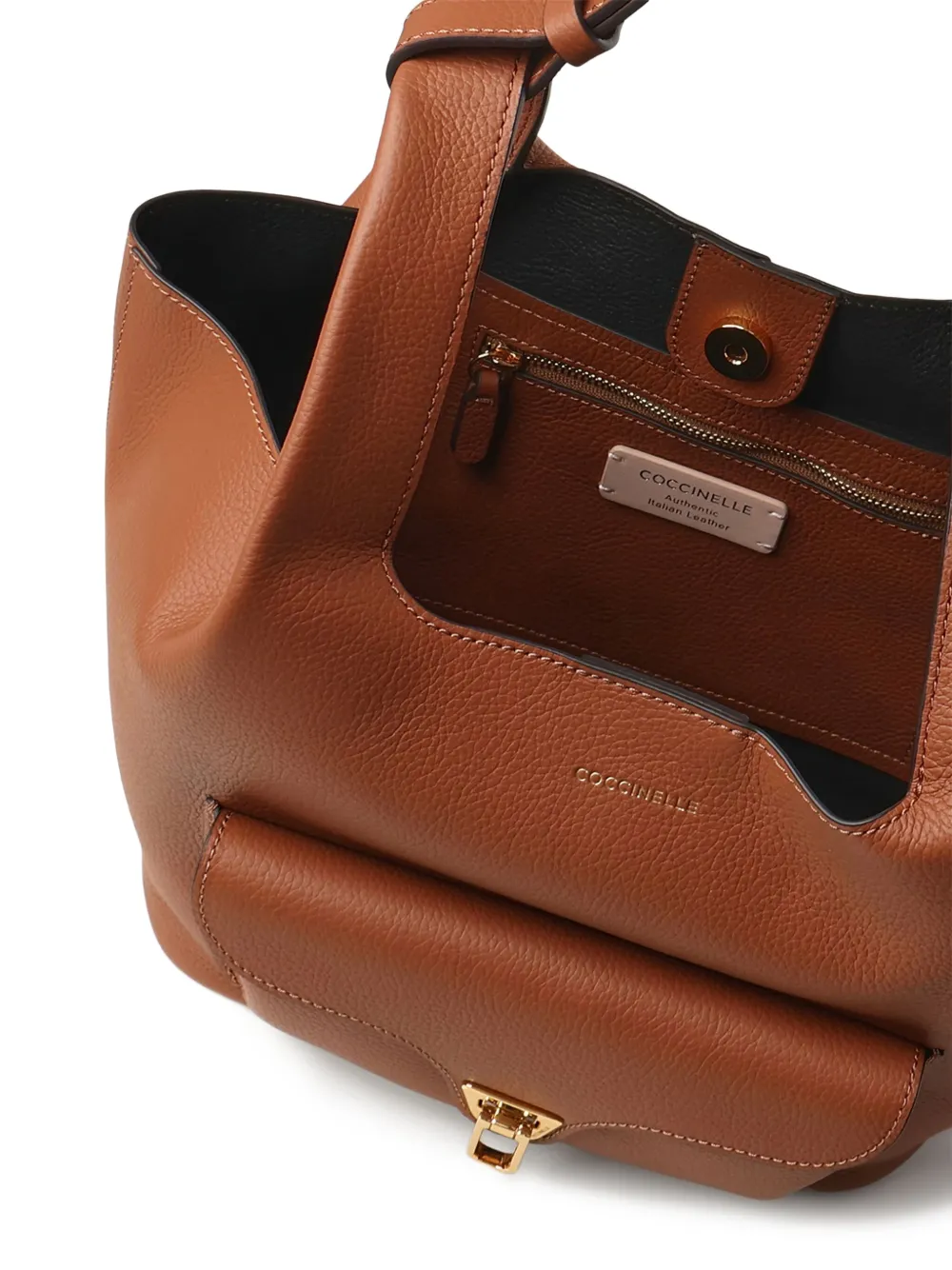 Coccinelle Leren schoudertas Bruin