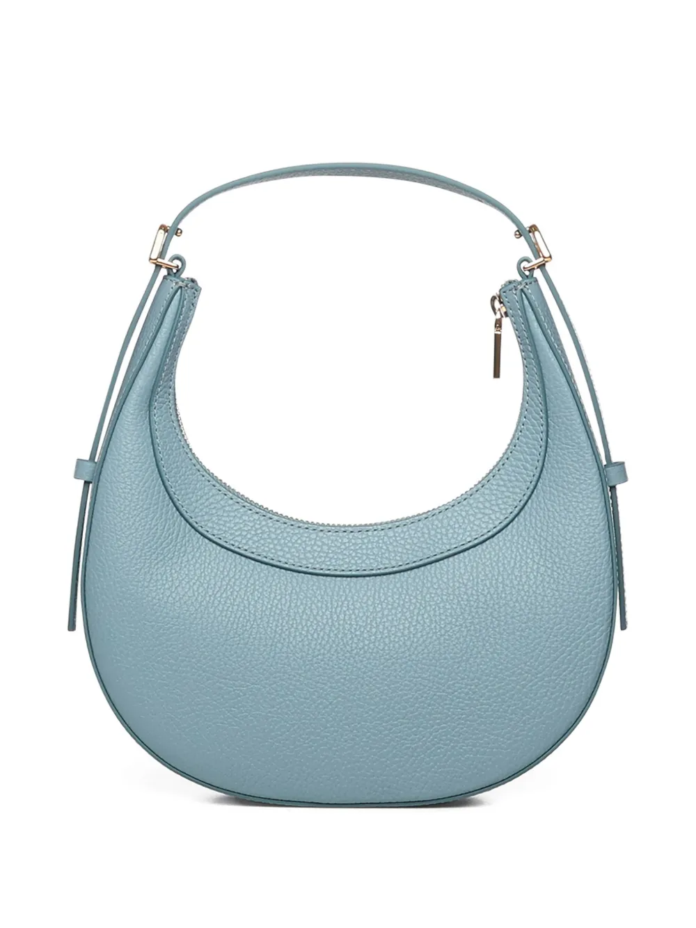 Coccinelle zip-fastening leather shoulder bag - Blauw