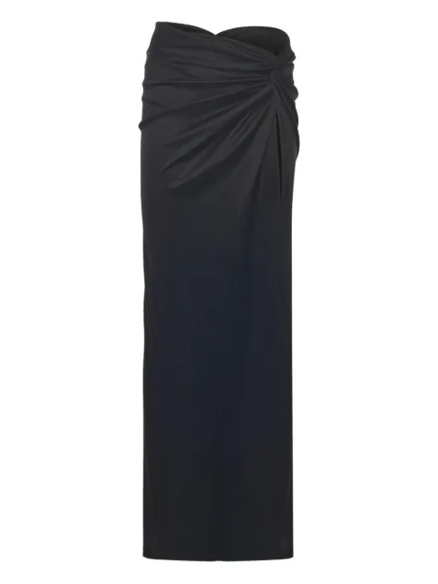 THE ANDAMANE Zohra twist-detail maxi skirt