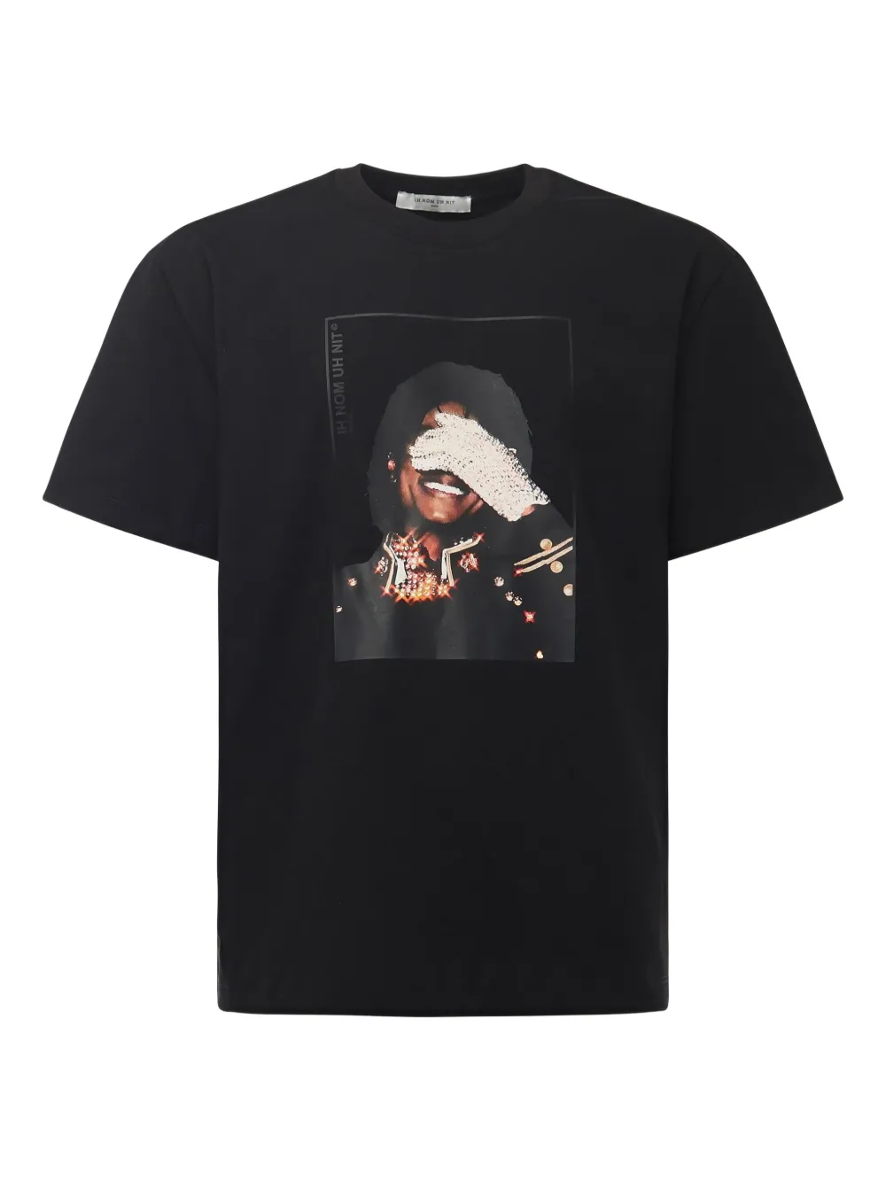Ih Nom Uh Nit Michael Print Graphic T-shirt In Black