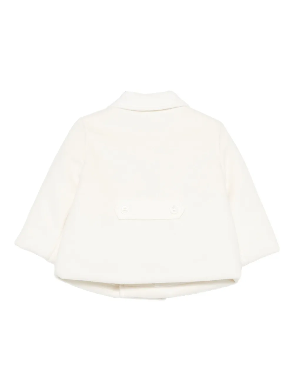 La Stupenderia double-breasted coat - Wit