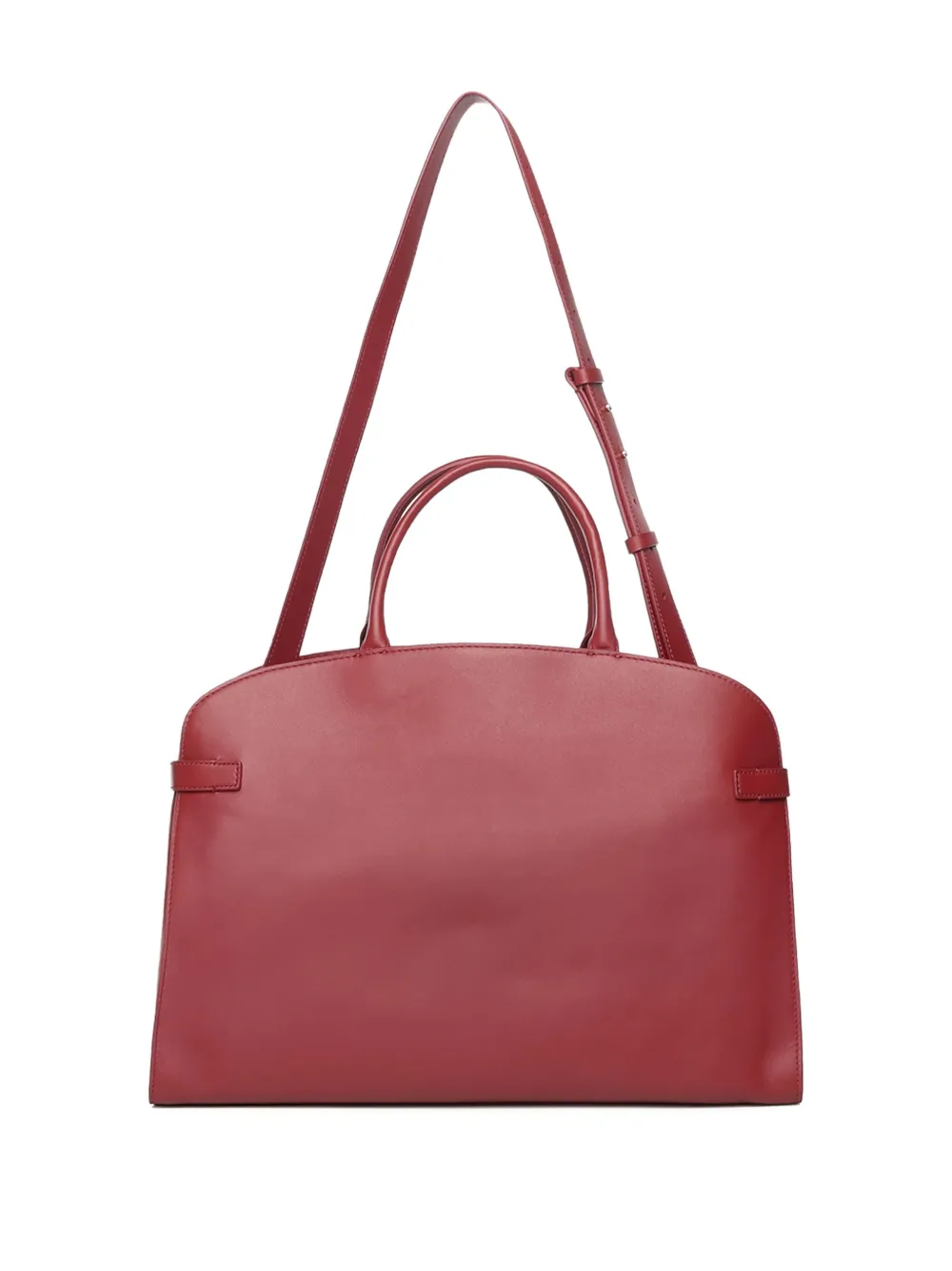Coccinelle Sabine smooth leather zipped compartment tote bag - Rood