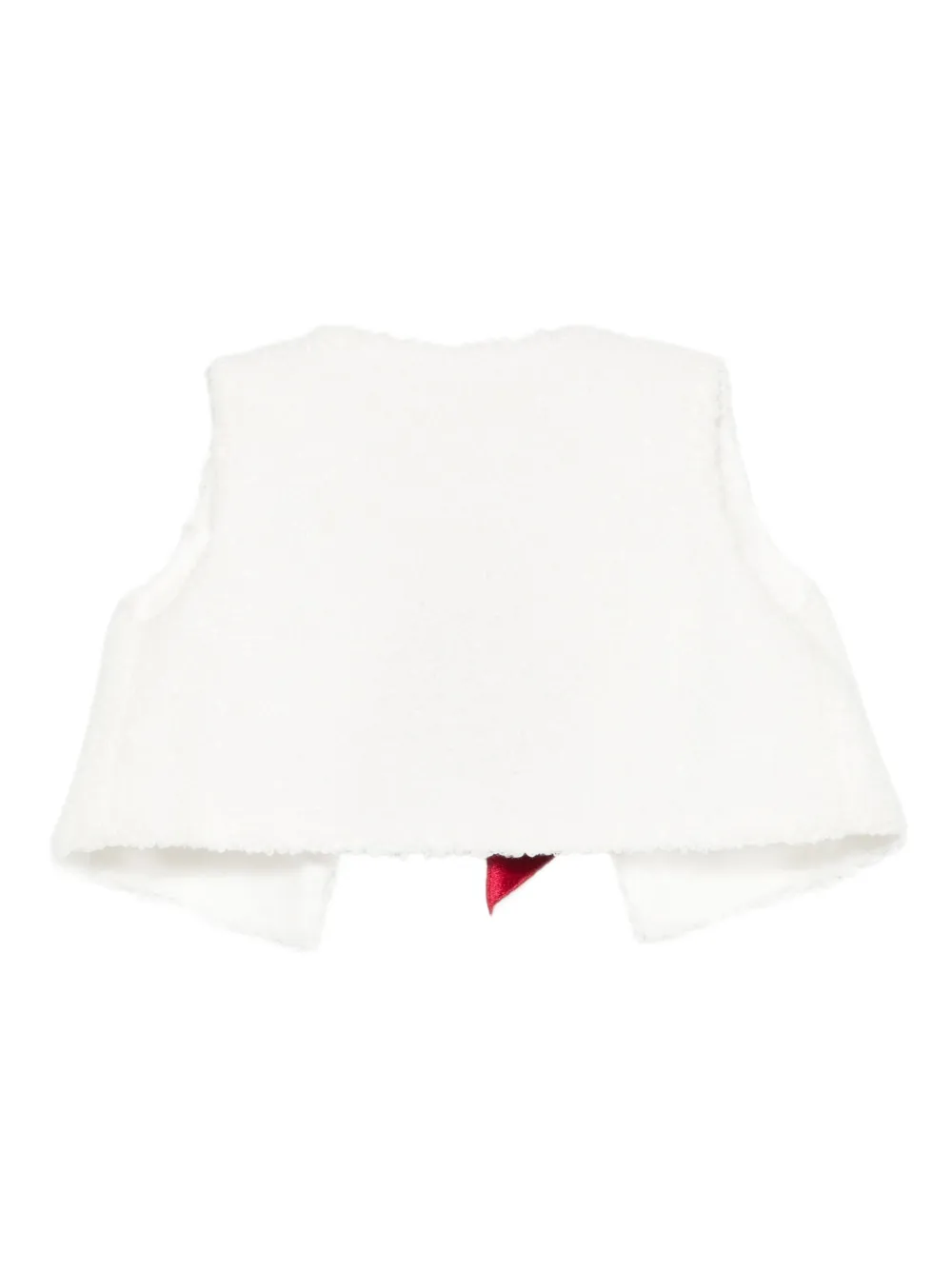 La Stupenderia Top met strikdetail Wit