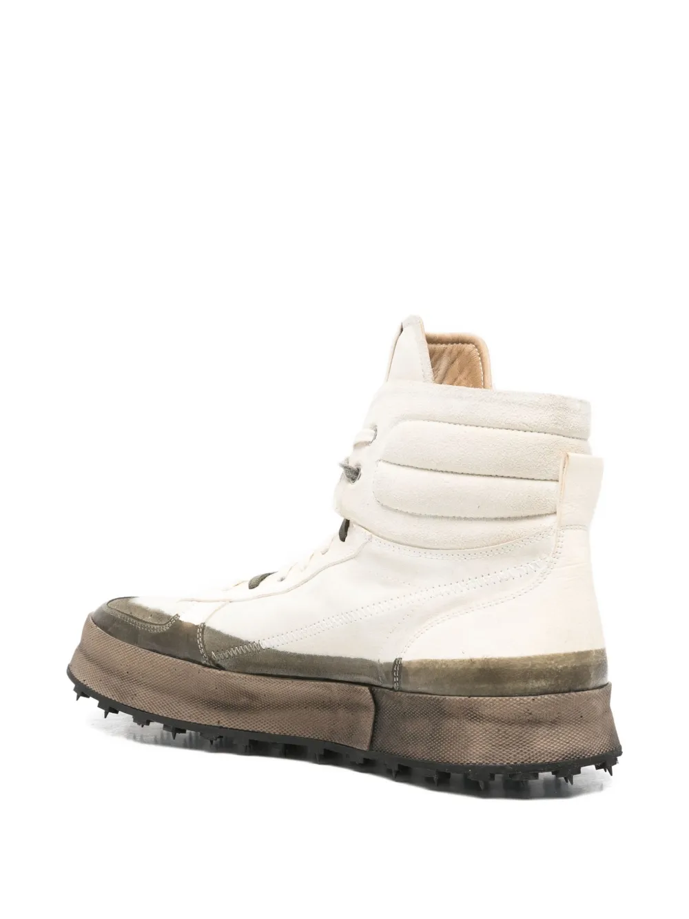 Shoto Suede Boots In White