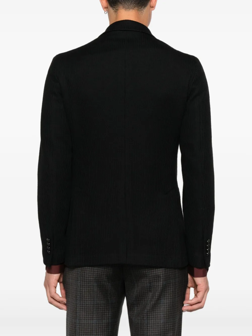 Tagliatore Gebreide blazer Zwart