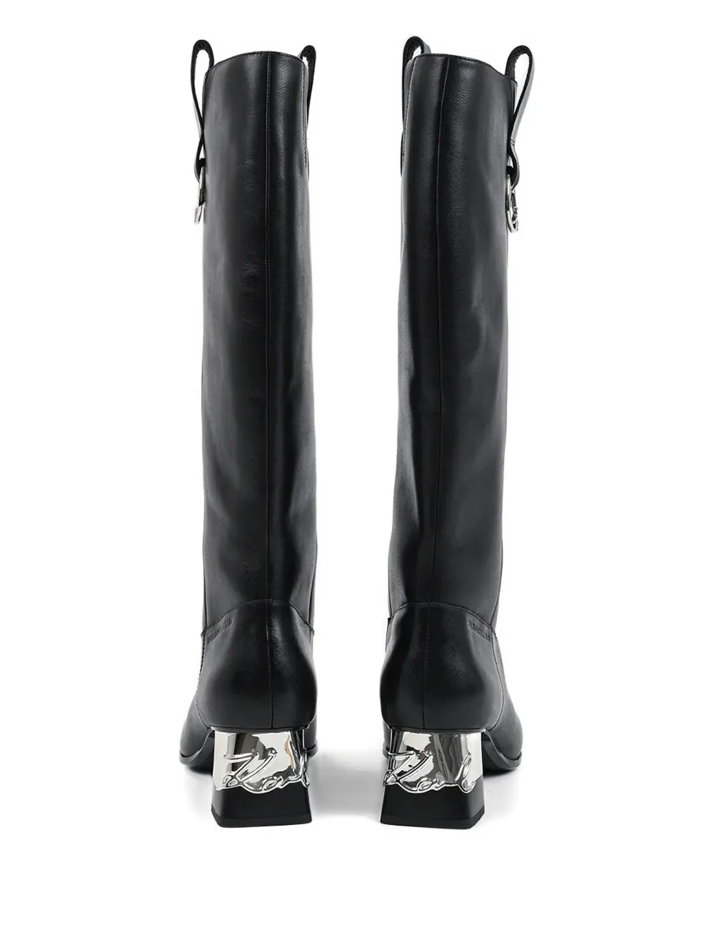 Karl Lagerfeld Kayla Knee-high Boots In Black