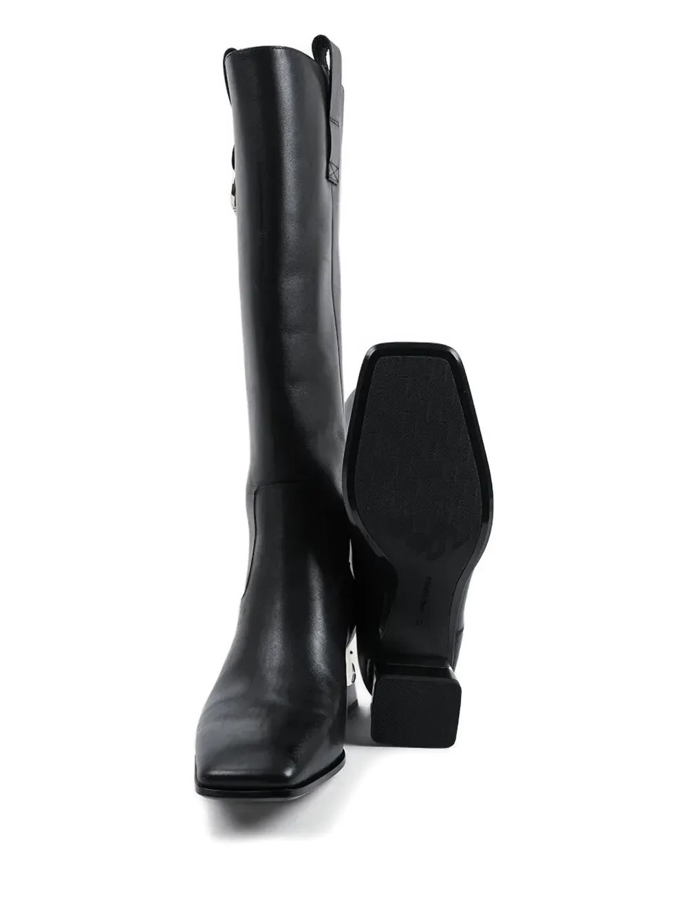 Karl Lagerfeld Kayla Knee-high Boots In Black