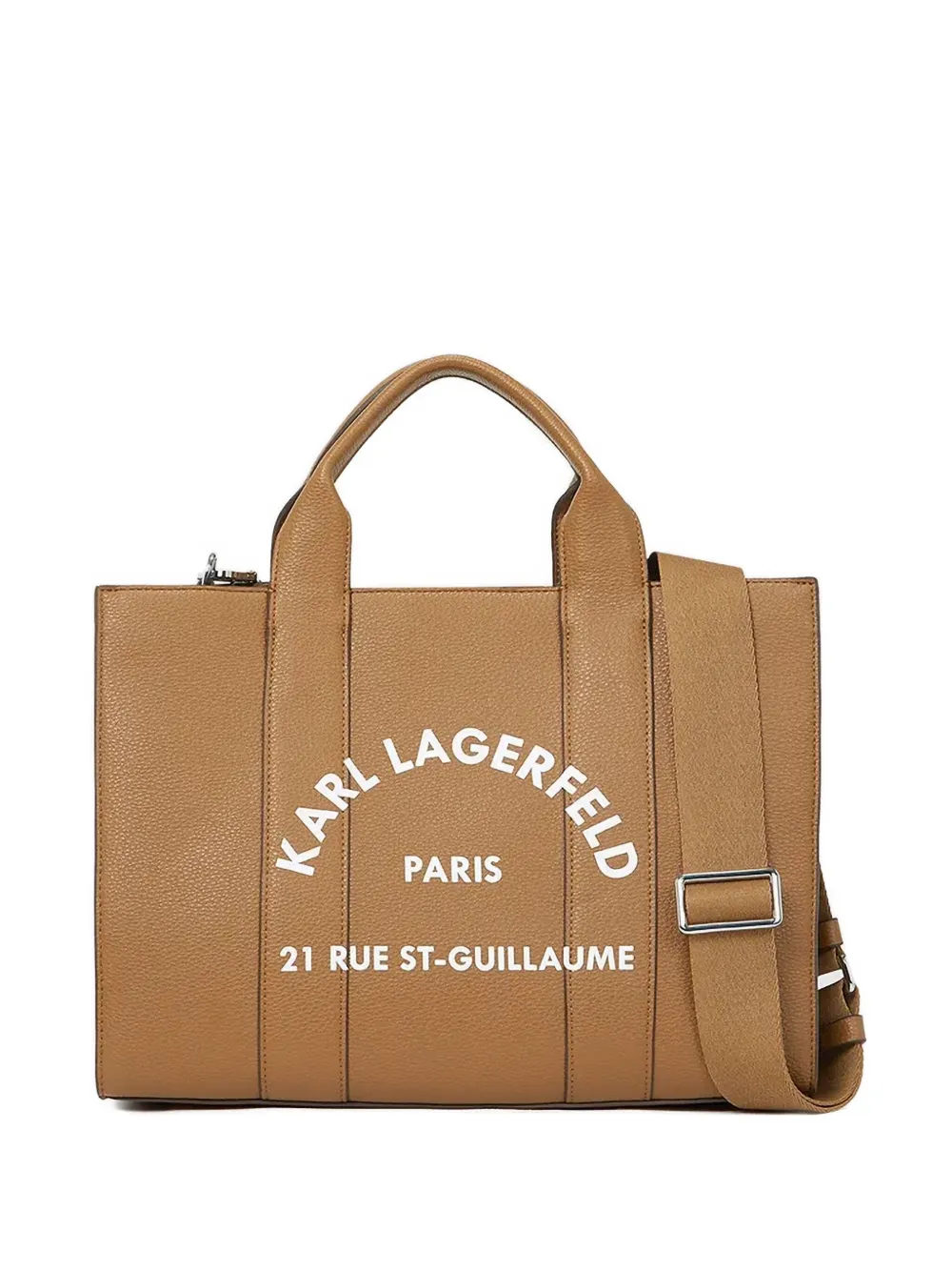 Karl Lagerfeld medium Rue St-Guillaume tote bag - Brown