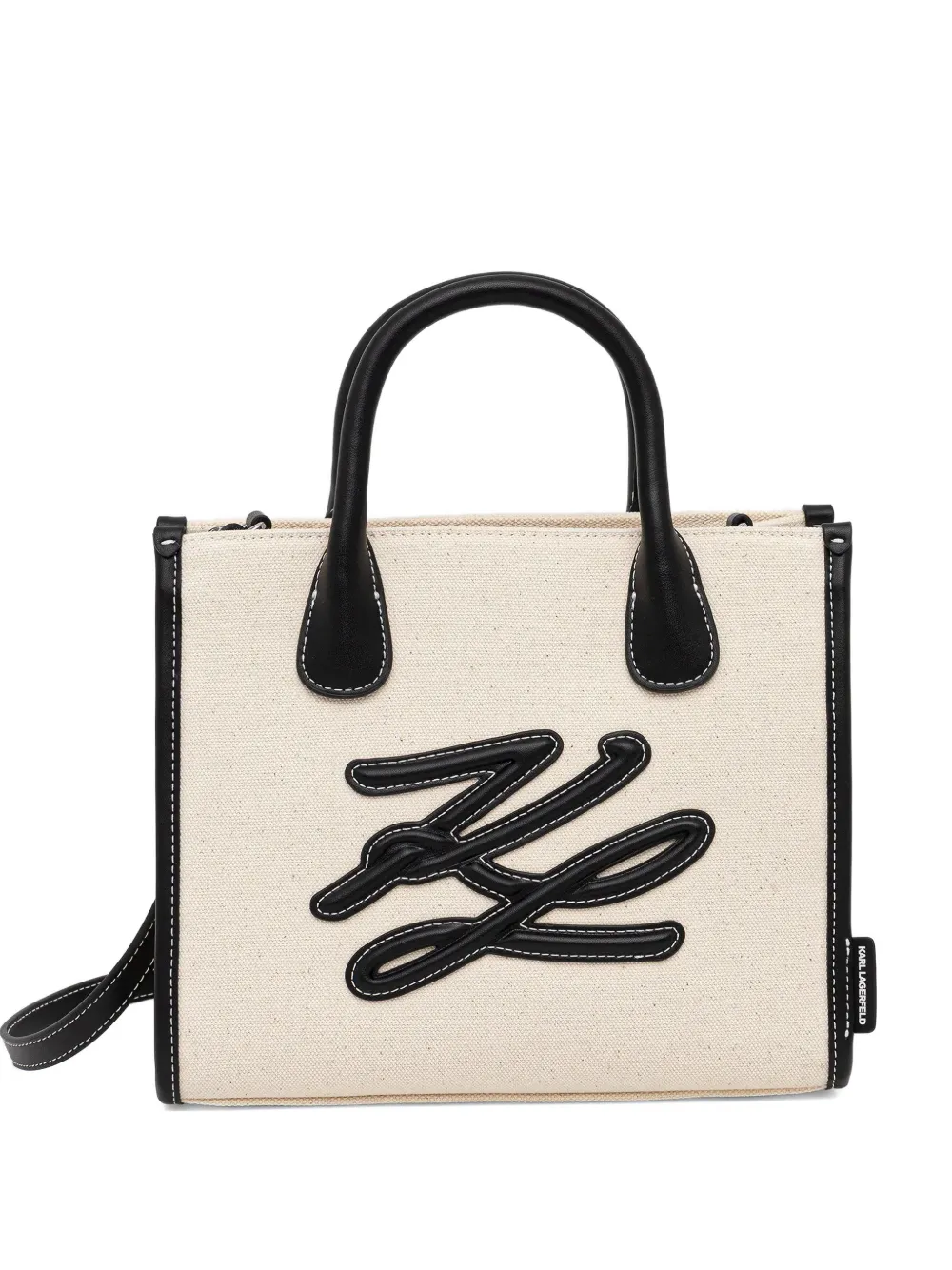Karl Lagerfeld K/autograph Tote Bag In Neutral