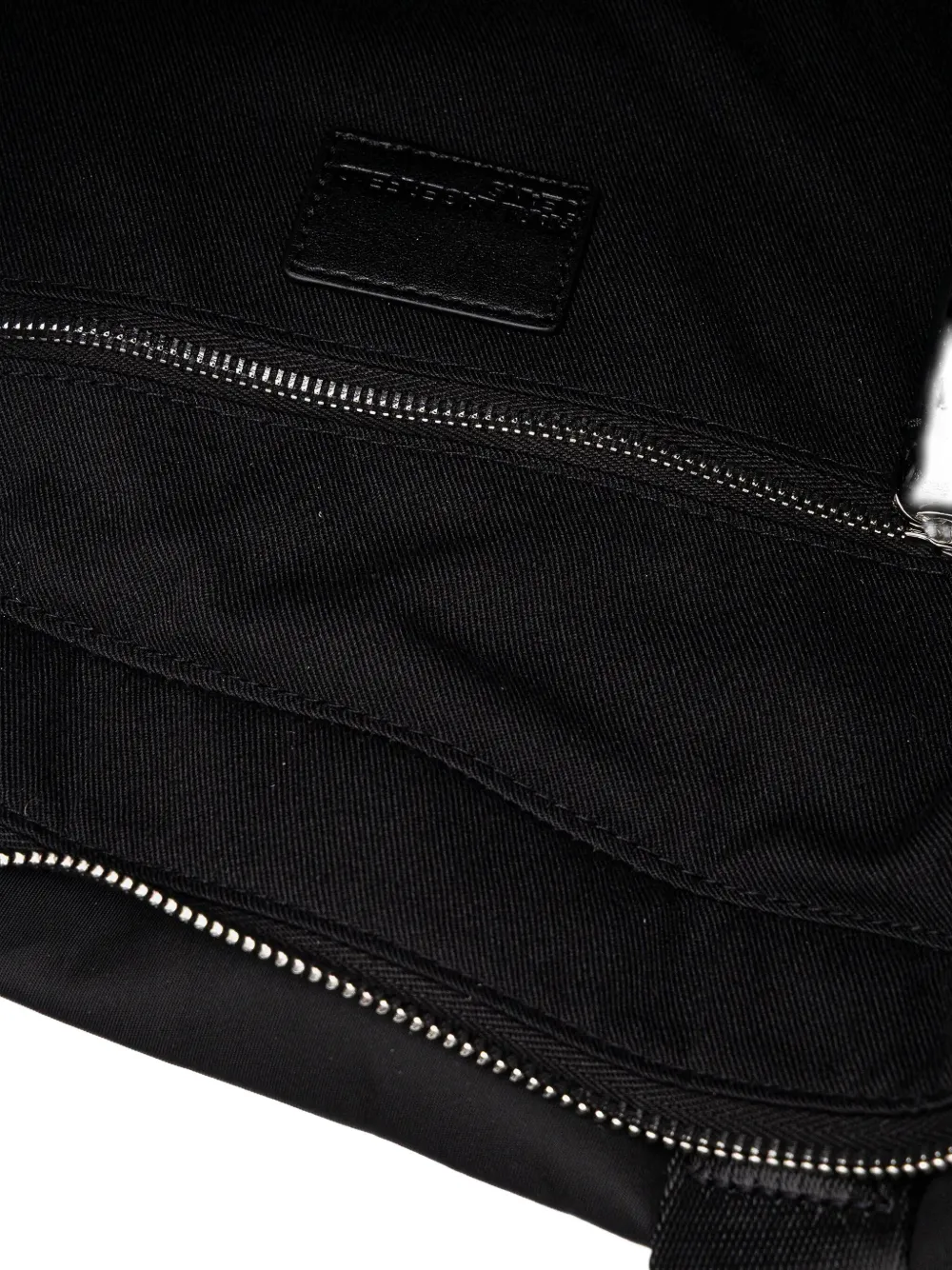 Karl Lagerfeld Jeans Logo-strap Tote Bag In Black