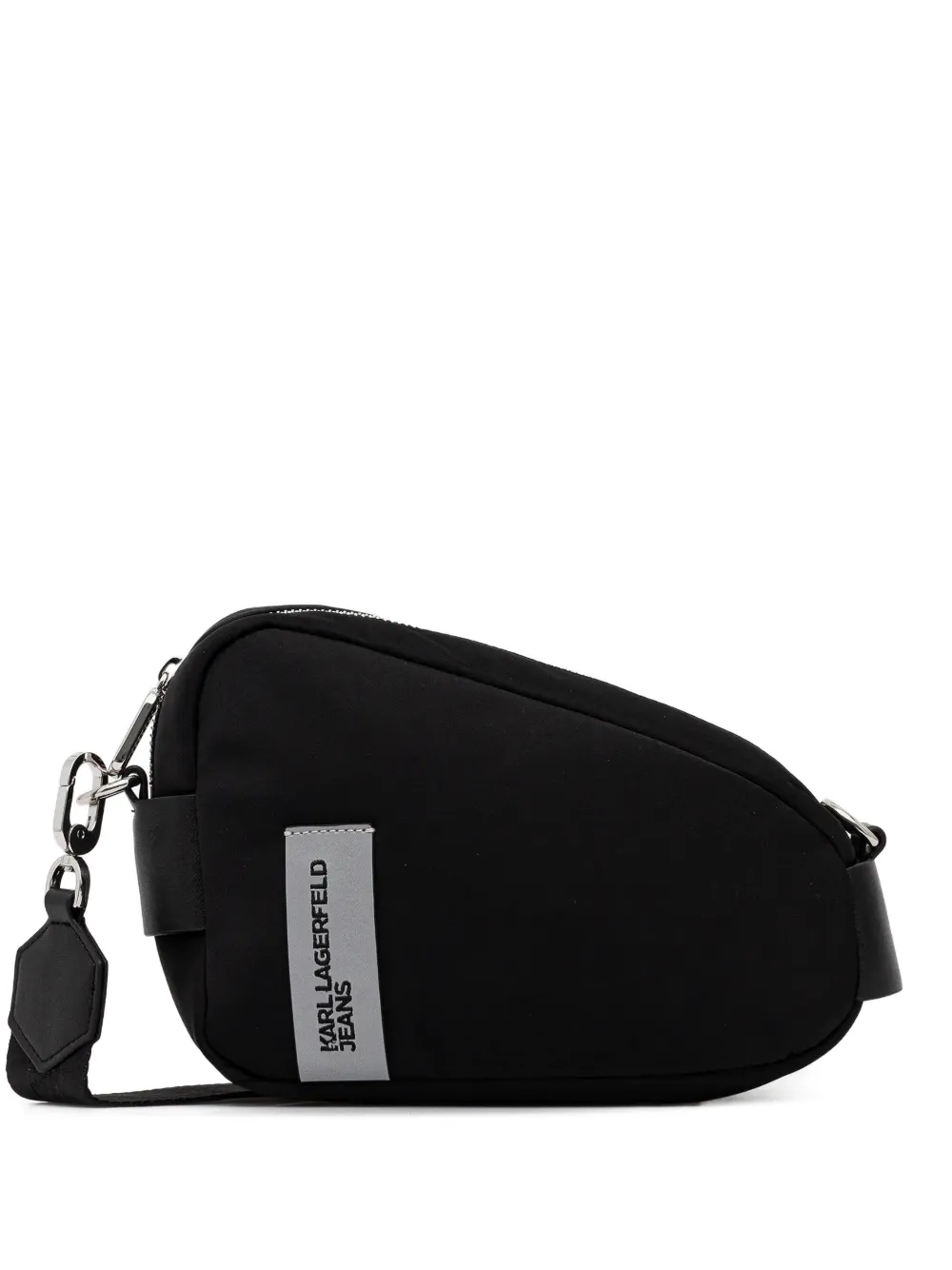 Karl Lagerfeld Jeans zip-fastening cross body bag - Nero