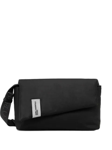 Karl Lagerfeld Jeans bolsa crossbody con detalle del logo