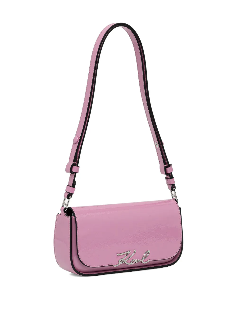 Karl Lagerfeld K/Signature shoulder bag - Roze