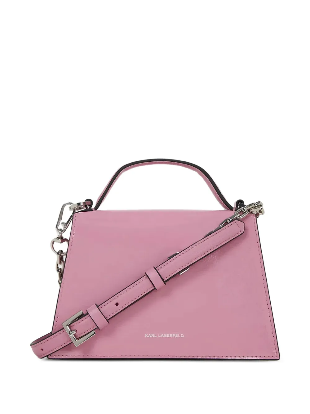 Karl Lagerfeld K Signature kleine shopper Roze