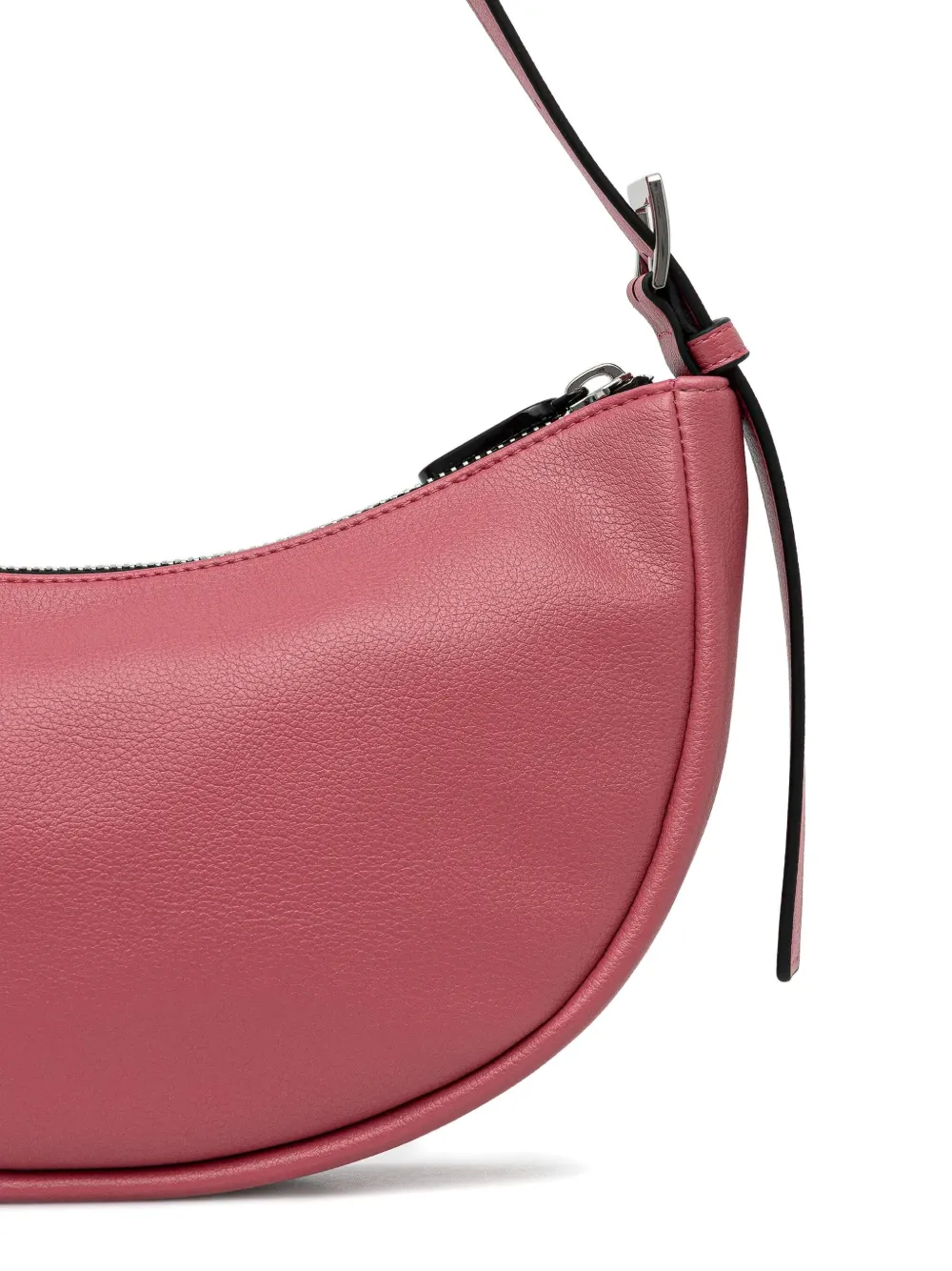 Karl Lagerfeld Jeans Klj Logo Half-moon Shoulder Bag In Pink