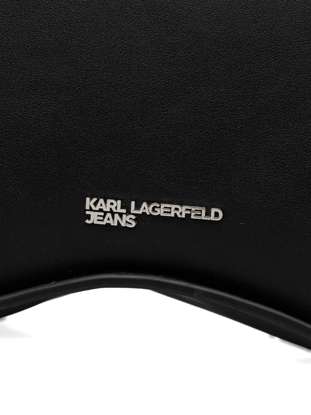 Karl Lagerfeld Jeans Sunglasses Studded Shoulder Bag In Black