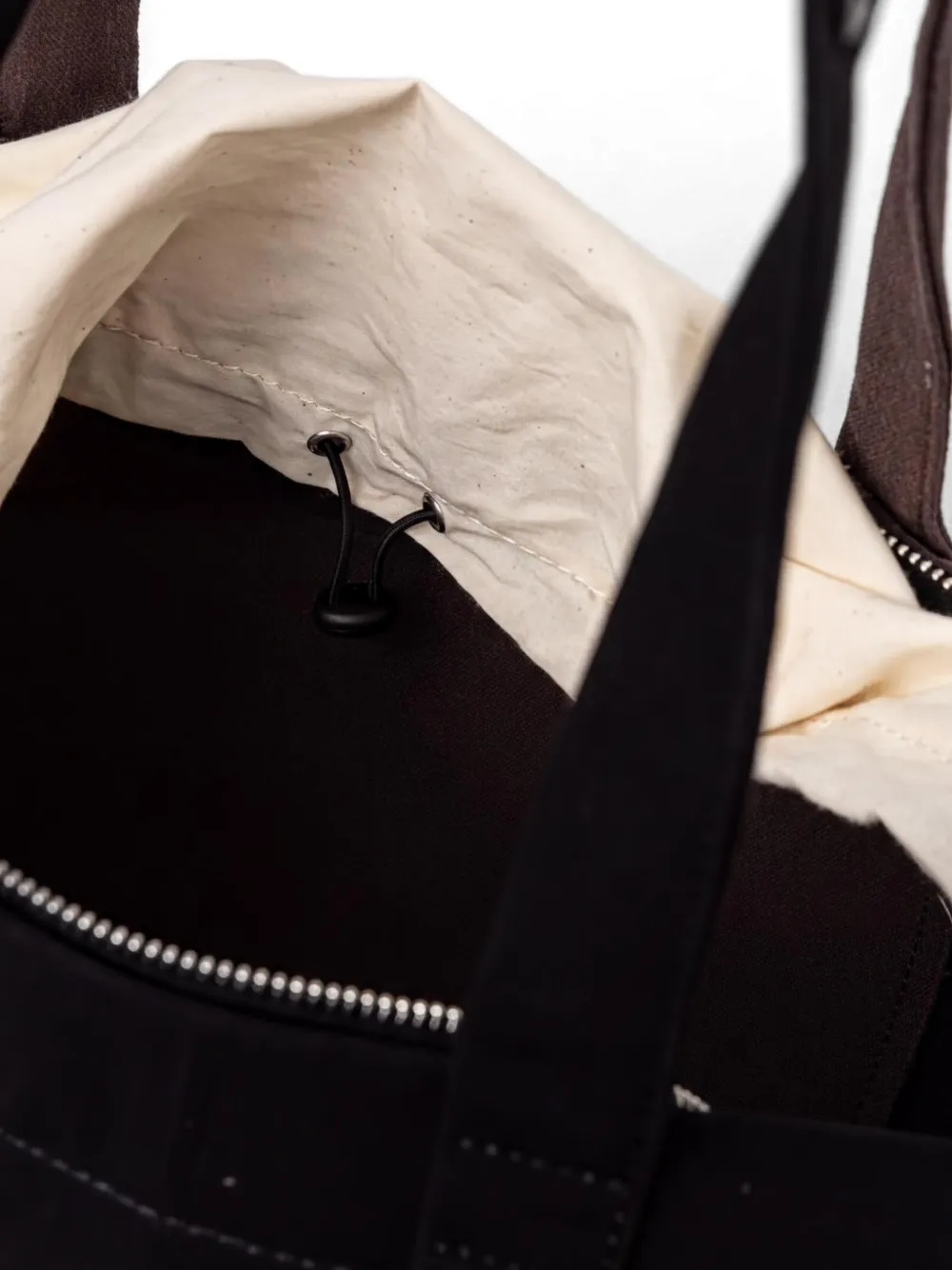 Karl Lagerfeld Jeans Shopper met opgestikte zak Zwart
