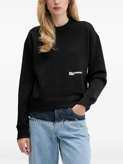 Karl Lagerfeld Jeans logo crew-neck sweatshirt