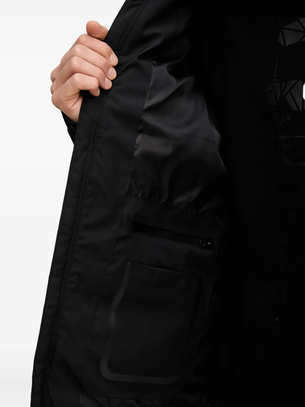 Karl Lagerfeld Jacke Mit Kapuze In Black