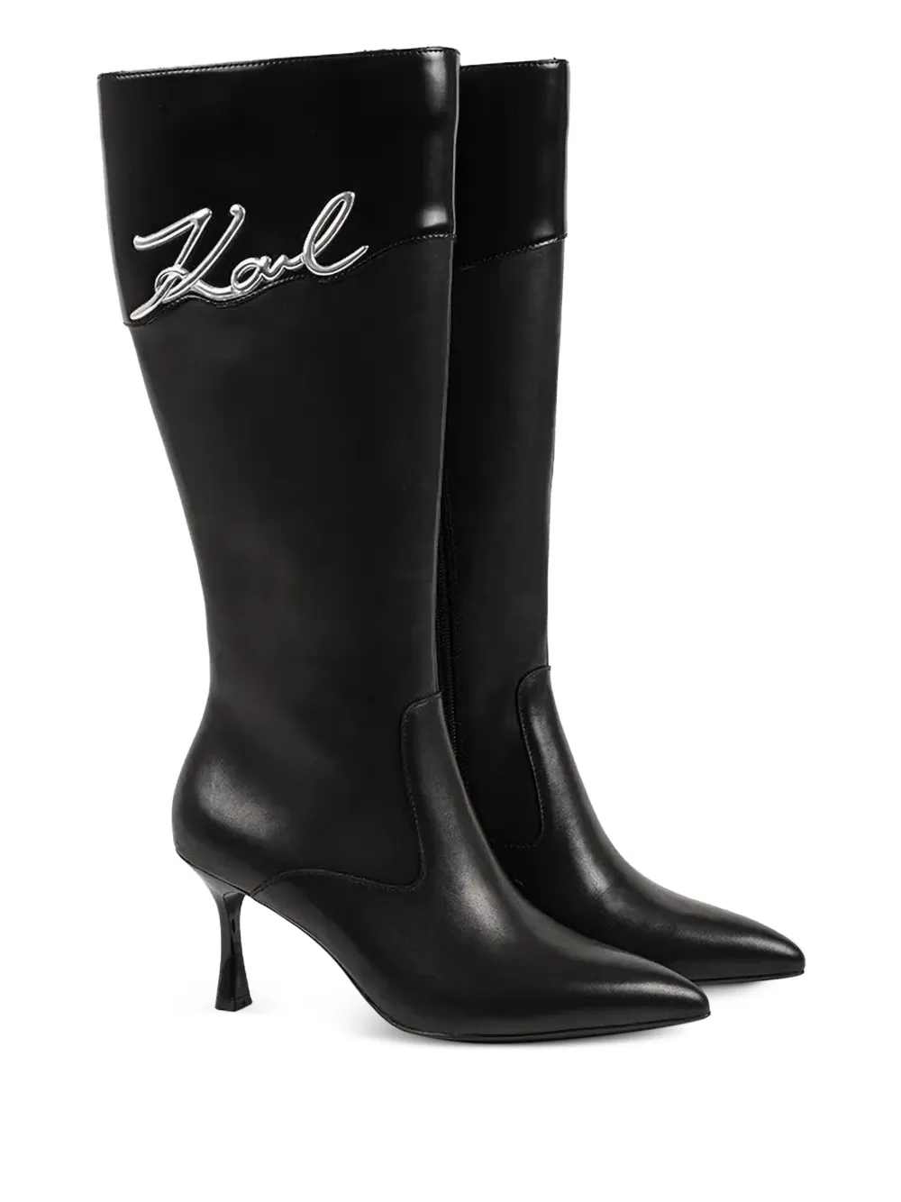 Karl Lagerfeld botas Sienna con tacón de 80mm | Botas altas | Image 2