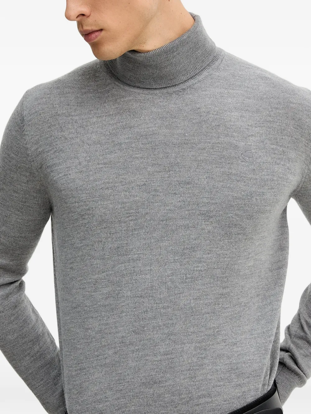 Karl Lagerfeld Coltrui met logo Grijs