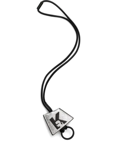 Karl Lagerfeld Jeans logo-patch charm wallet set (set of two)
