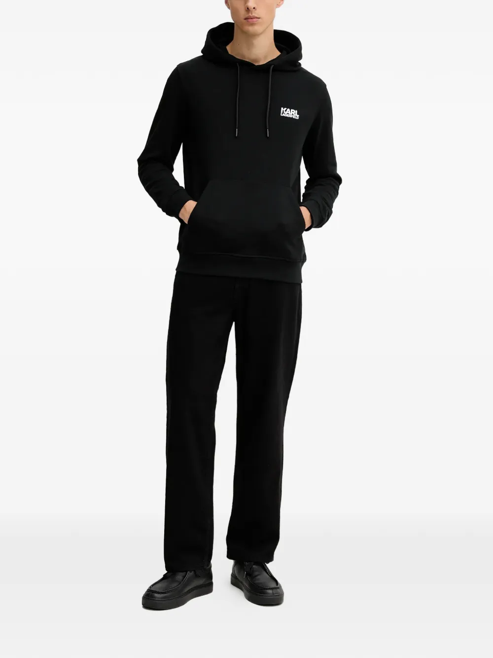 Karl Lagerfeld logo-print hoodie | Hoodies | Image 2